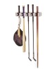 5 Position 6 Hooks Wall Mounted Mop Broom Holder Hanger Kitchen Shelf Storage Holder Home Garage Storage Systems Organizer Tool