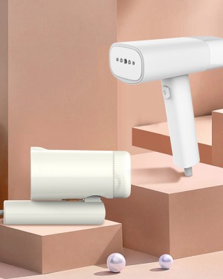Deerma GT  313W GT  306LW Handheld Portable Folding Garment Steamer 1200W Powerful Clothes Steam Iron Fast Heat  up Fabric Wrinkle Removal 150ml Water Tank for Travel Home Dormitory