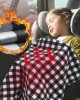 150 110CM Electric Car Blanket Heated 12V Fleece Travel Throw Blanket Warm Gift