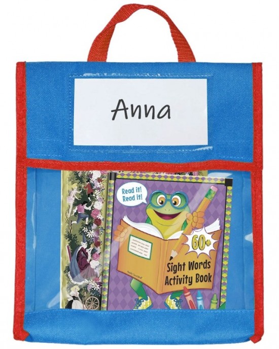 BG20080815 School Children Tote Book Bag Toy Handbag Blue BG20080815 School Children Tote Book Bag Toy Handbag Blue
