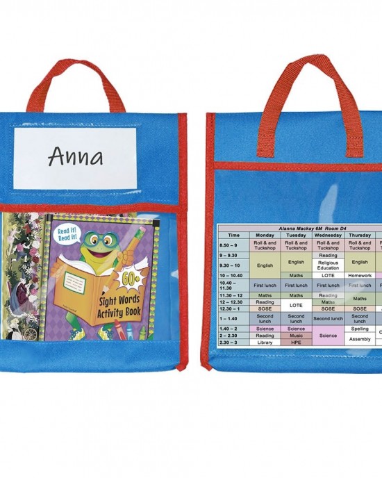 BG20080815 School Children Tote Book Bag Toy Handbag Blue BG20080815 School Children Tote Book Bag Toy Handbag Blue