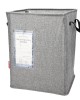 KING DO WAY Non slip PEVA Coating Laundry Basket Waterproof Collapsible Laundry Bucket KING DO WAY Non slip PEVA Coating Laundry Basket Waterproof Collapsible Laundry Bucket